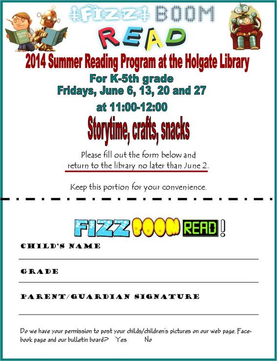 to The Holgate Community Library